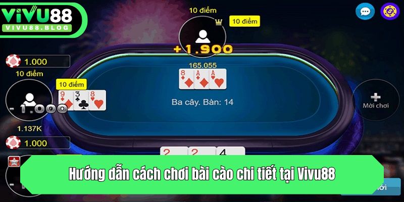 Bí Kíp Chơi Bài Cào Dễ Thắng, Ăn Tiền Thật Tại Vivu88 3 Hướng dẫn cách chơi bài cào chi tiết tại Vivu88