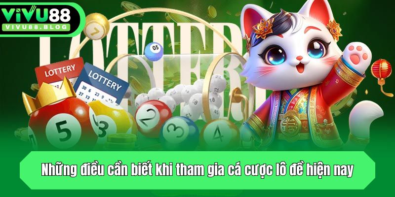 Những điều cần biết khi tham gia cá cược lô đề hiện nay
