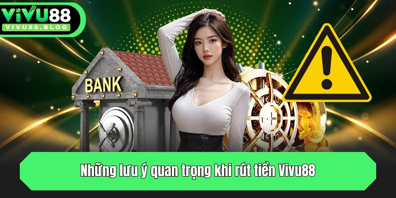 Rút Tiền Vivu88 - Giải Đáp Từ A-Z Dành Cho Người Chơi 3 Những lưu ý quan trọng khi rút tiền Vivu88