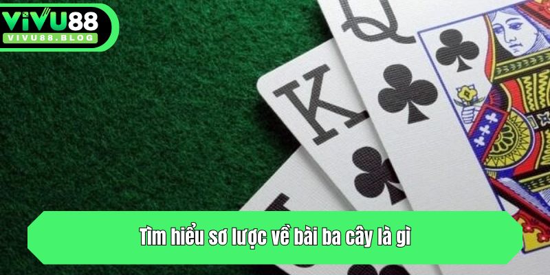 Tìm hiểu sơ lược về bài ba cây là gì